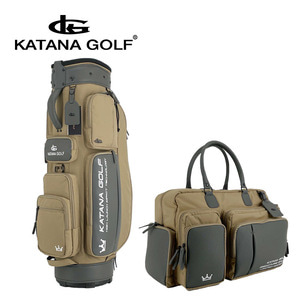 카타나 골프가방 캐디백세트 베이지 KGCB-C01