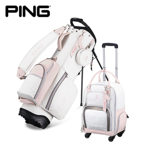 핑 스탠드백세트 골프가방 Q30 여성용 핑크